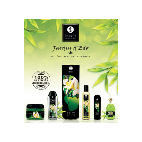 Coffret bio plaisir massage lubrifiant sels de mer 
